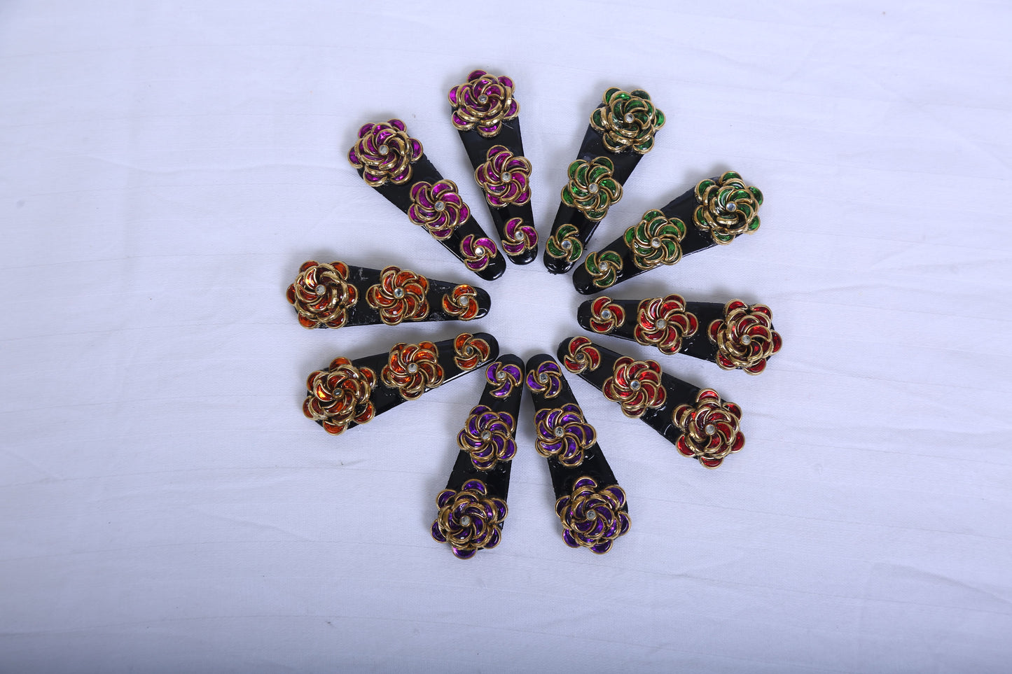 Kundan Hair Clips