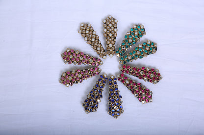 Kundan Hair Clips