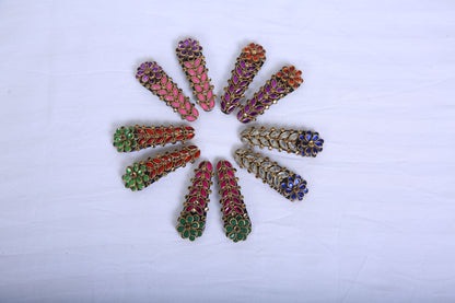 Kundan Hair Clips